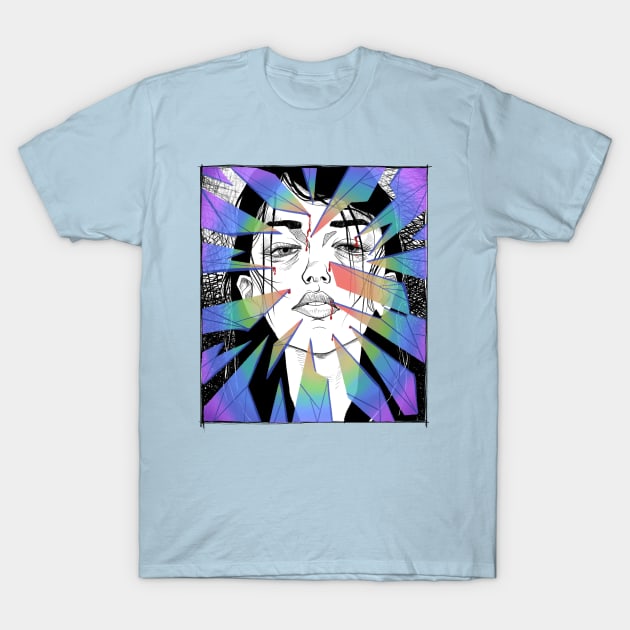 Prism T-Shirt by dragonrise_studio